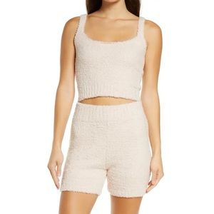 Skims Cozy Knit Tank & Shorts Set